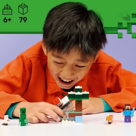 LEGO® Minecraft Steve's Taiga Adventure (21583) (2)