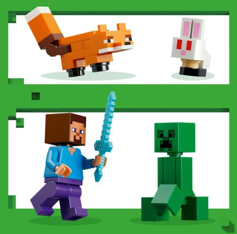 LEGO® Minecraft Steve's Taiga Adventure (21583) (5)