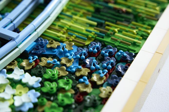 LEGO Art Claude Monet-Bridge Over A Pond Of Water Lilies (31220) (6)