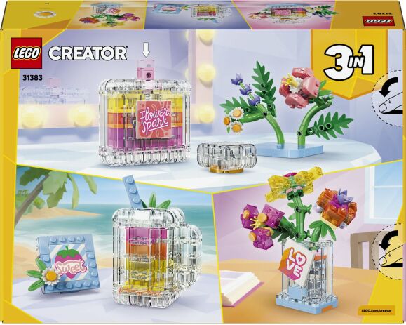 LEGO® Creator 3in1 Floral Decor Perfume Bottle (31383) (8)
