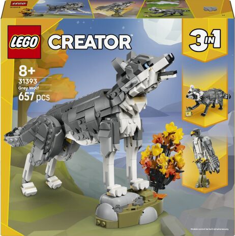 LEGO® Creator 3in1 Forest Animals: Gray Wolf (31393) (0)