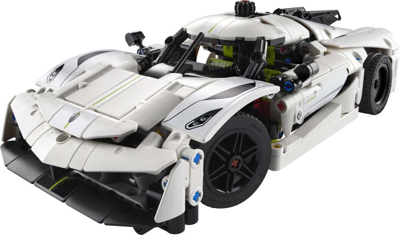 LEGO Technic Koenigsegg Jesko Absolut White Hypercar (42184) (1)