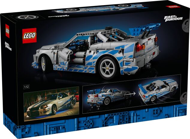LEGO Technic 2 Fast 2 Furious Nissan Skyline GT-R (R34) (42210) (12)