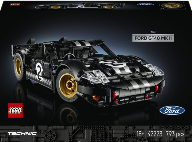 LEGO® Technic 1966 Ford GT40 MK II Race Car (42223) (0)
