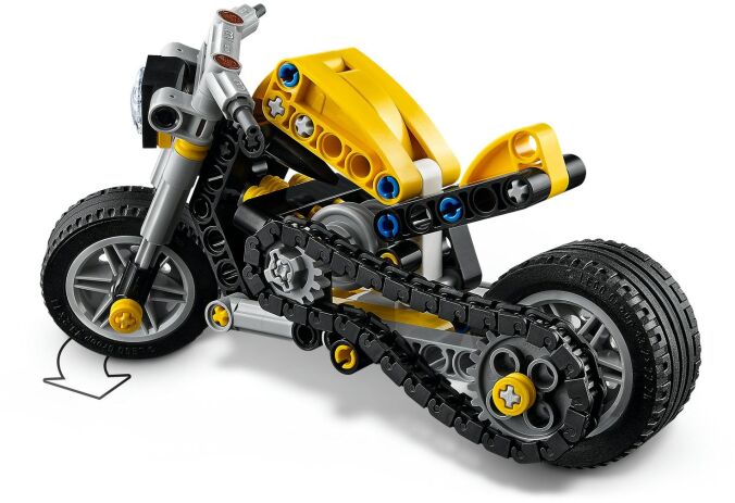 LEGO® Technic Yellow Motorcycle (42225) (3)