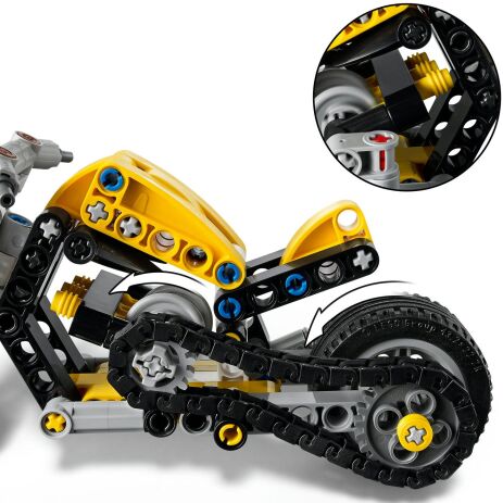 LEGO® Technic Yellow Motorcycle (42225) (4)