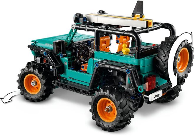 LEGO® Technic Jeep Wrangler Rubicon SUV (42227) (3)