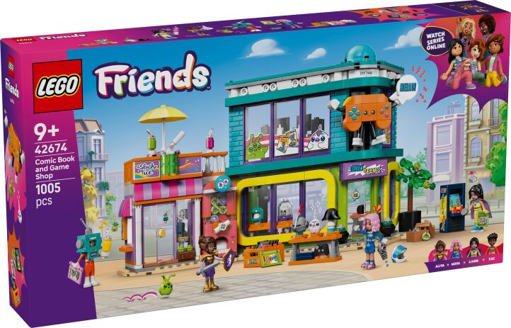 LEGO Friends Comic Book & Game Store (42674) (0)