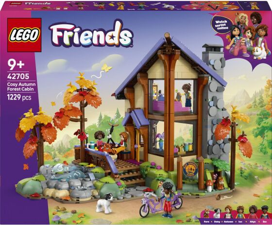 LEGO® Friends Cozy Fall Forest Cabin (42705) (0)