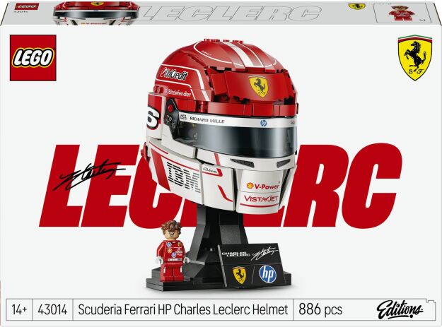 LEGO® Editions Scuderia Ferrari HP Charles Leclerc Helmet (43014) (0)