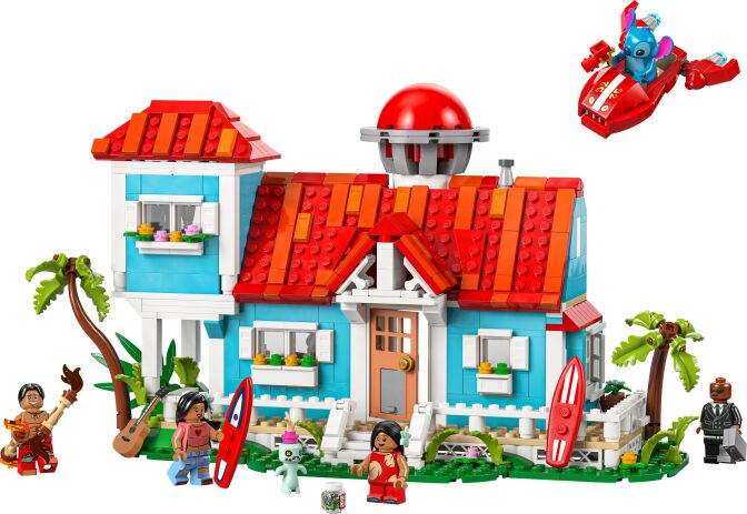 LEGO Disney Lilo & Stitch Beach House (43268) (1)