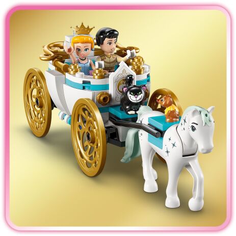 LEGO Disney Princess Cinderella's Castle & Horse Carriage (43275) (7)