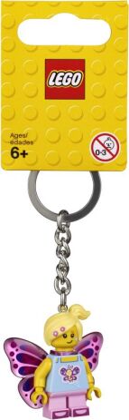LEGO Keychain Butterfly Girl (853795) (1)