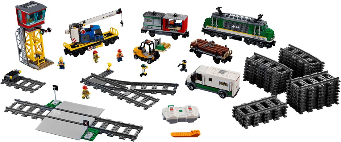 LEGO City Cargo Train (60198) (1)
