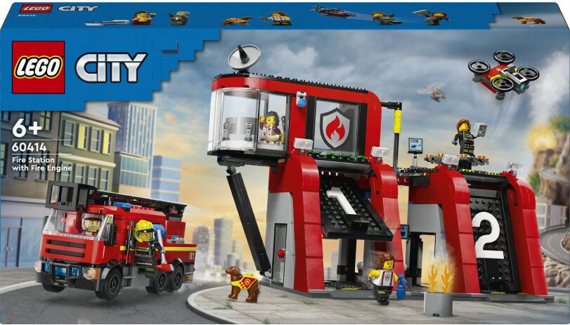 LEGO® City Fire Station With Fire Truck (60414) (0)