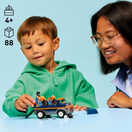 LEGO® City Motorcycle Transpoter (60491) (2)