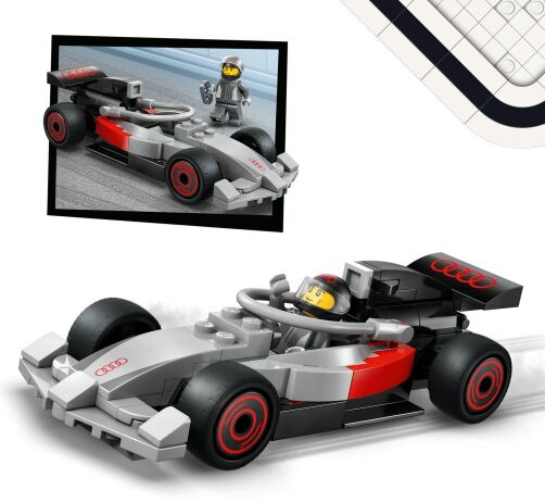 LEGO® City F1 Display Truck With AUDI F1 Race Car (60493) (5)