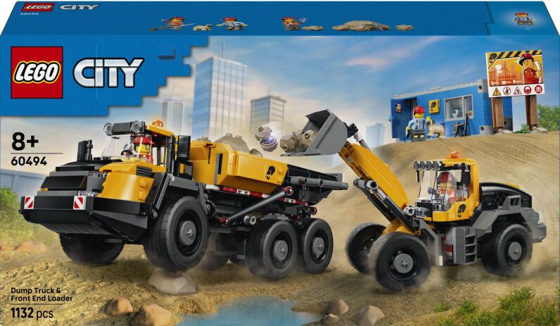 LEGO® City Dump Truck & Front End Loader (60494) (0)