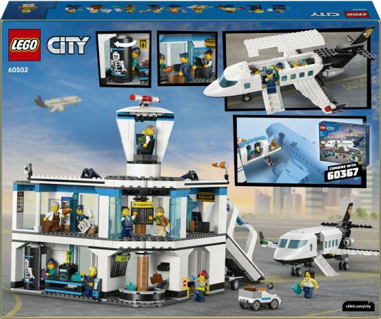 LEGO® City Airport With Airplane (60502) (8)