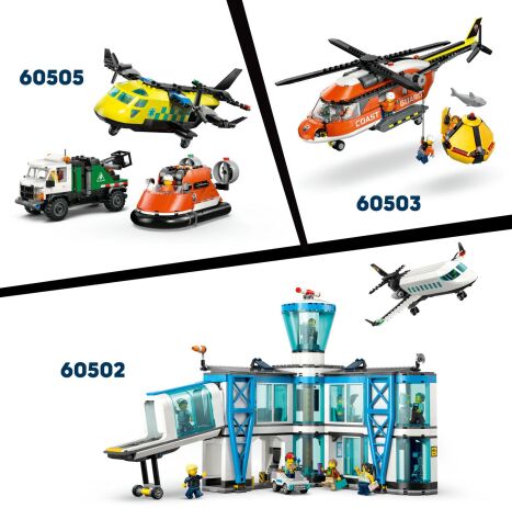 LEGO® City Coast Guard Rescue Boat & Helicopter (60504) (7)