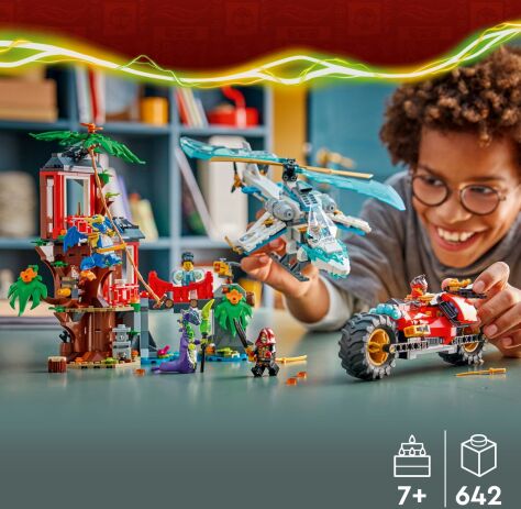 LEGO® Ninjago Ninja Vehicle Tree House Battle (71857) (2)