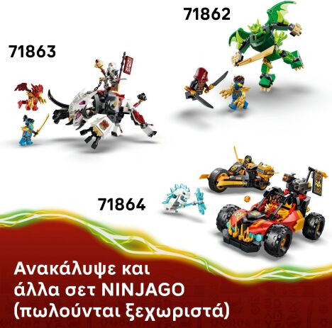 LEGO® Ninjago Zane's Ice Dragon Battle (71865) (8)