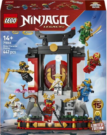 LEGO® Ninjago Ninja Character Display 15th Anniversary (71866) (0)