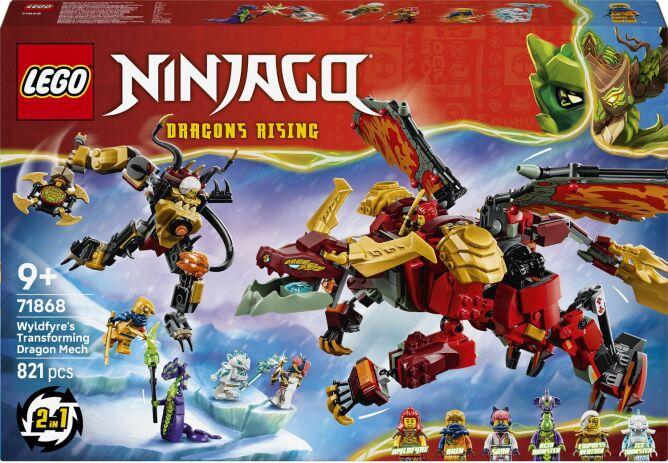 LEGO® Ninjago Wyldfyre's Transforming Dragon Mech (71868) (0)
