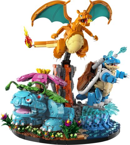 LEGO Pokemon: Venusaur, Charizard & Blastoise (72153) (1)