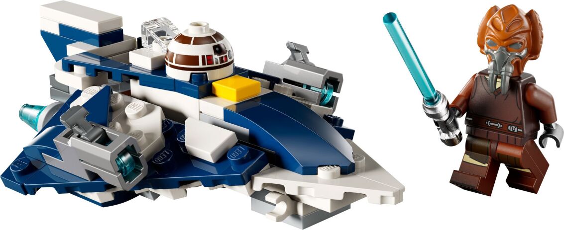 LEGO Star Wars Plo Koon's Jedi Starfighter Microfighter (75400) (1)