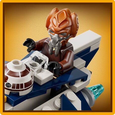 LEGO Star Wars Plo Koon's Jedi Starfighter Microfighter (75400) (2)
