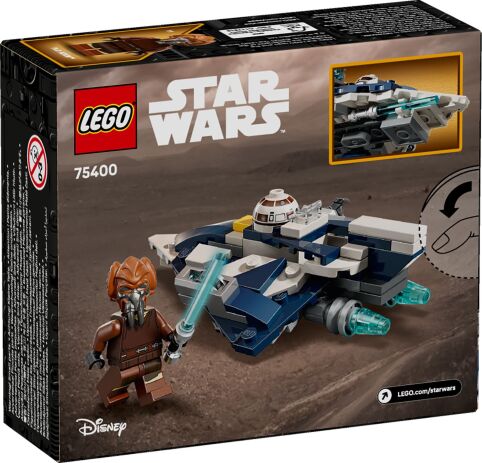 LEGO Star Wars Plo Koon's Jedi Starfighter Microfighter (75400) (9)