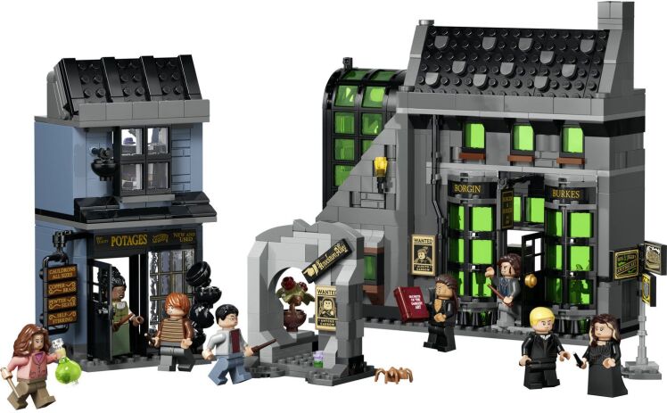 LEGO® Harry Potter Knockturn Alley Wizarding Shops (76471) (1)