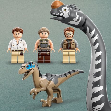 LEGO Jurassic World Raptor & Titanosaurus Tracking Mission (76973) (2)