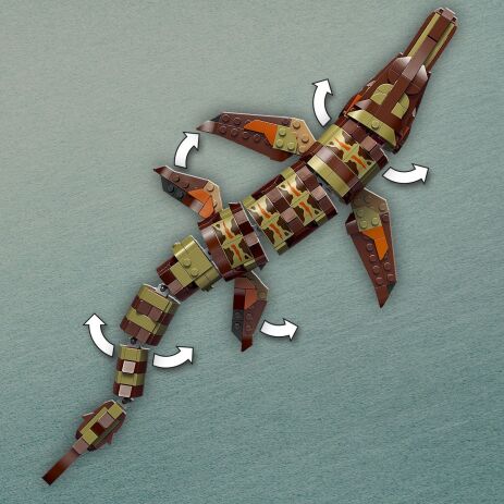 LEGO Jurassic World Brick-Built Mosasaurus Boat Mission (76974) (3)