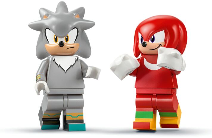 LEGO® Sonic The Hedgehog Silver's Car vs. Knuckles' Monster Truck (77118) (5)