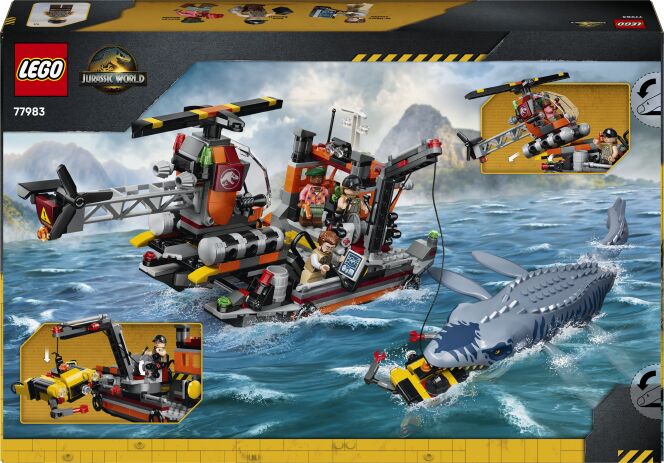 LEGO® Jurassic World Mosasaurus Dinosaur Boat Attack (77983) (8)