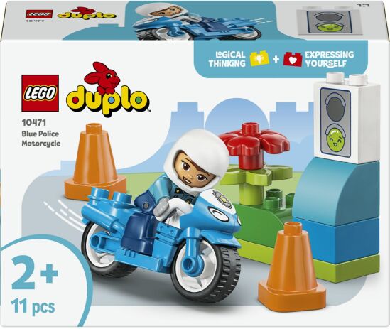 LEGO® DUPLO® Blue Police Motorcycle (10471) (0)