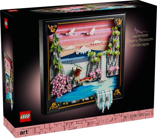 LEGO Art Japanese Cherry Blossom Landscape (31218) (0)
