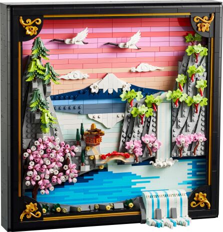 LEGO Art Japanese Cherry Blossom Landscape (31218) (1)