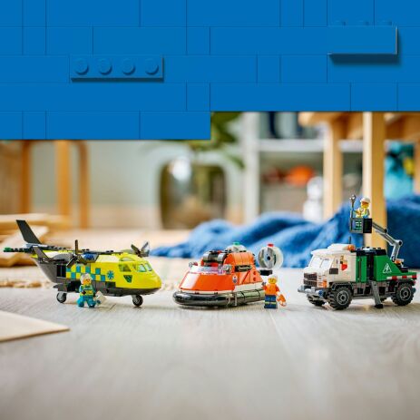 LEGO® City Airplane, Service Truck & Hovercraft Remix (60505) (3)