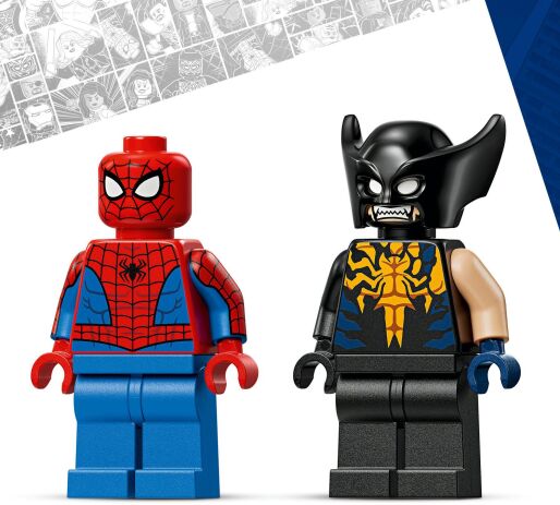 LEGO® Super Heroes Spider-Man Car vs. Venomized Wolverine (76336) (5)