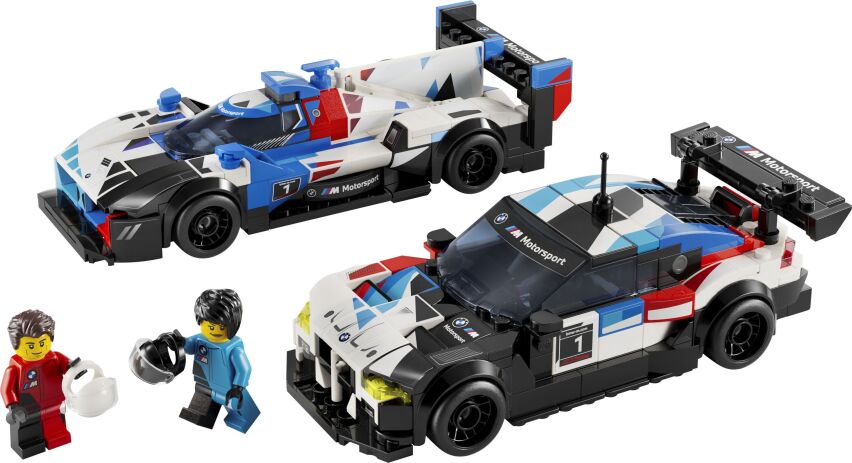 LEGO Speed Champions BWM M4 GT3 & BMW M Hybrid V8 Race Cars (76922) (1)