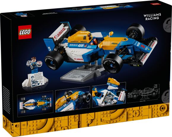 LEGO Icons Williams Racing FW14B & Nigel Mansell (10353) (14)