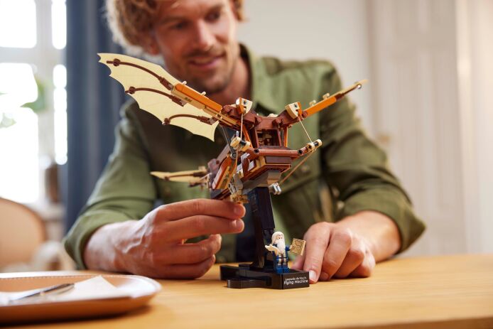 LEGO Icons Leonardo Da Vinci's Flying Machine (10363) (7)