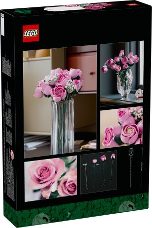 LEGO Botanical Bouquet Of Pink Roses (10374) (11)