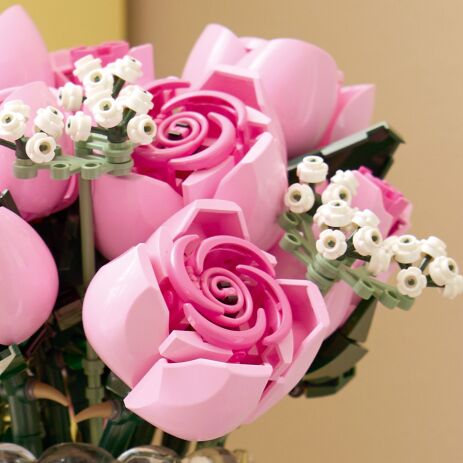 LEGO Botanical Bouquet Of Pink Roses (10374) (3)