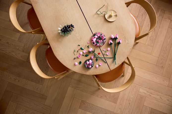 LEGO Botanical Bouquet Of Pink Roses (10374) (6)