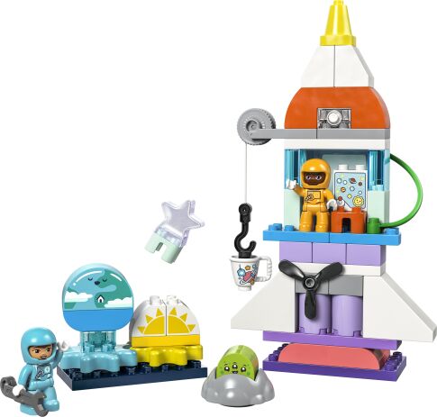 LEGO Duplo 3in1 Space Shuttle Adventure (10422) (1)