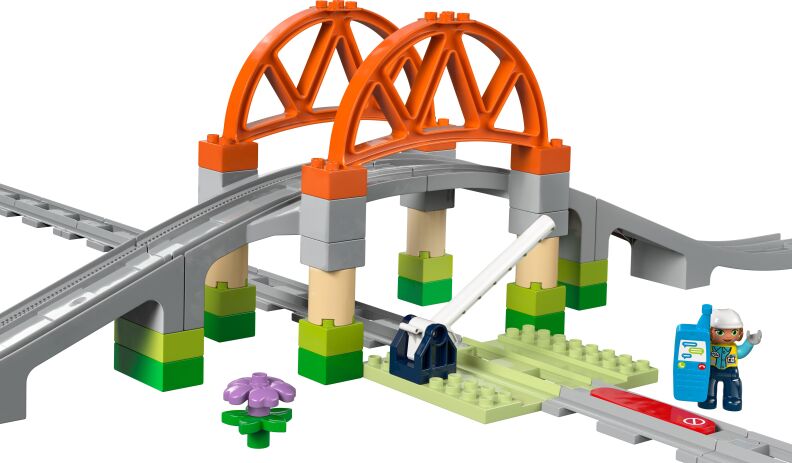 LEGO Duplo Train Bridge & Tracks Expansion Set (10426) (1)